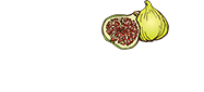 A green banner with an illustration of fruit.
