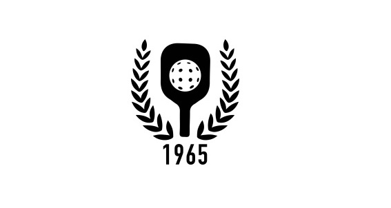 A black and white image of the 1 9 6 5 logo.