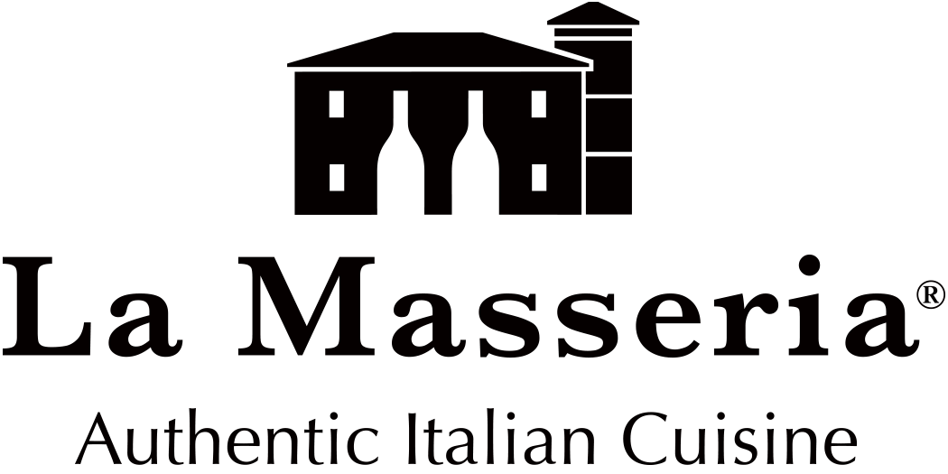 A black and white image of the logo for masse.